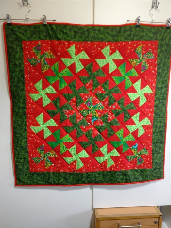 Charlottes mødrehjælps patchwork tæpper